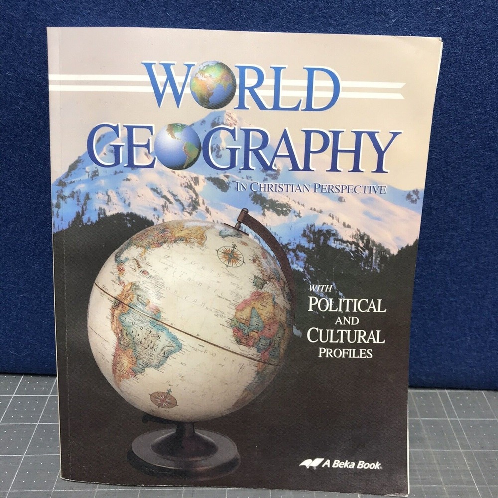 ABeka World Geography‎ Text Teacher Guide Test Quiz Key Lot